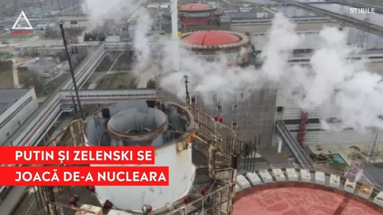 Putin si Zelenski se joaca de-a nucleara