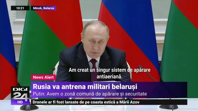 Putin sustine ca Rusia "nu are interesul" sa absoarba Belarus