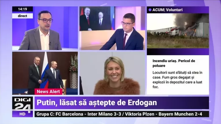 Putin, umilit a treia oara de Erdogan. Dictatorul rus l-a asteptat pe presedintele Turciei
