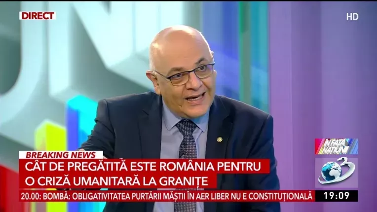 Raed Arafat, despre cat de pregatita este Romania pentru o criza umanitara la granita.