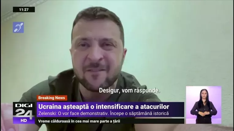 Razboi in Ucraina. Zelenski se asteapta la intensificarea atacurilor rusesti