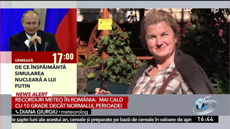 Recorduri meteo in Romania! Este mai cald cu 10 grade decat normalul perioadei