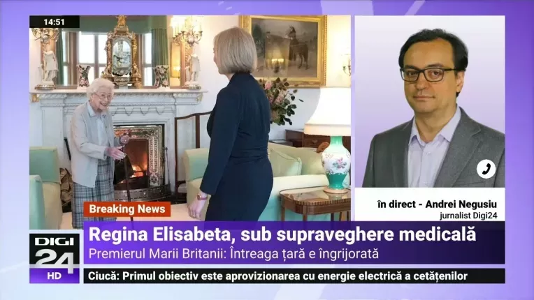 Regina Elisabeta, sub supraveghere medicala. Liz Truss: Intreaga tara este profund ingrijorata