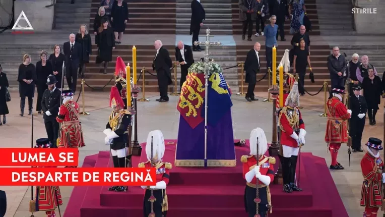 Regina Elisabeta va fi condusa astazi pe ultimul drum