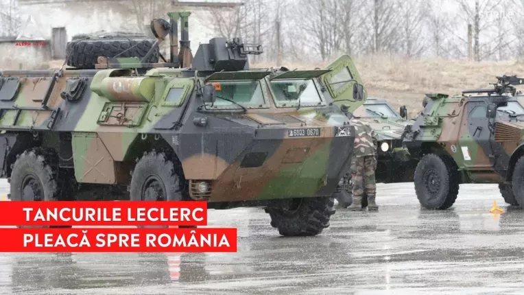 Romania primeste 13 tancuri Leclerc