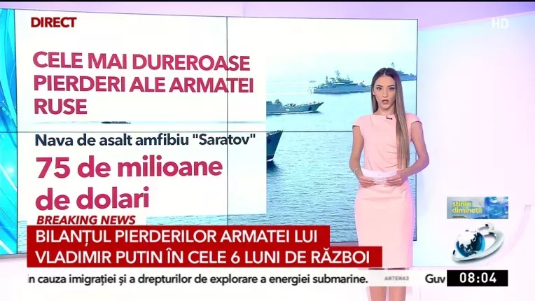 Rusia a pierdut echipamente militare in valoare de 16,5 miliarde de dolari in sase luni de razboi