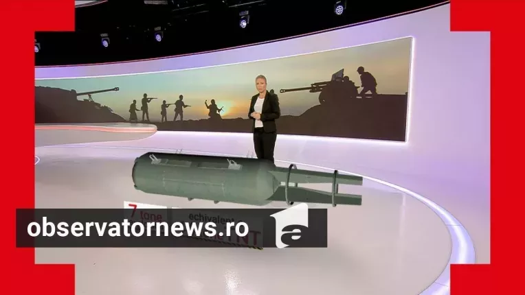Rusia a tras la 15 km de Romania cu tatal tuturor bombelor