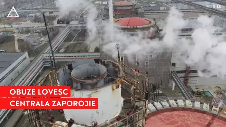 Rusia acuza Ucraina ca a bombardat centrala de la Zaporojie