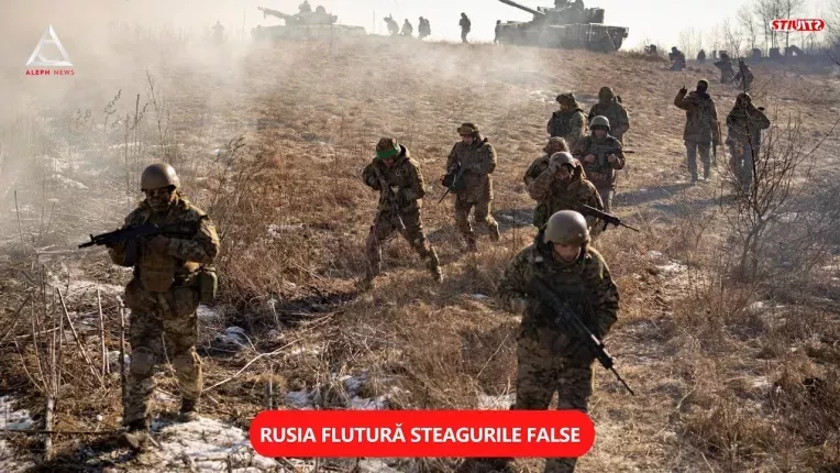 Rusia semnaleaza focuri de arma pe teritoriul sau