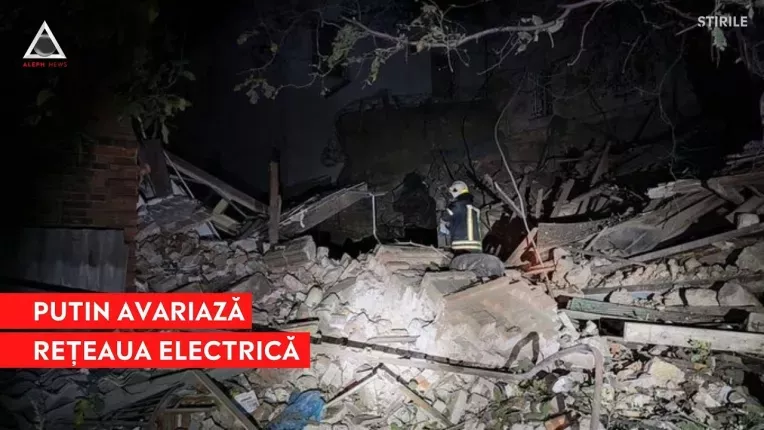 Rusia vrea sa distruga retelele de electricitate si apa ale Ucrainei