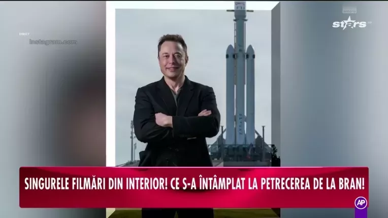 Singurele filmari din interior! Ce s-a intamplat la petrecerea de la Bran