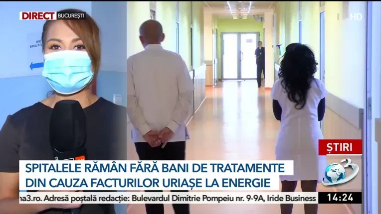 Spitalele din Bucuresti raman fara bani de tratamente din cauza facturilor la energie