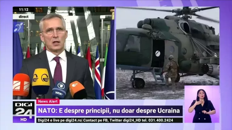 Stoltenberg: Ramane de vazut daca exista o retragere a Rusiei