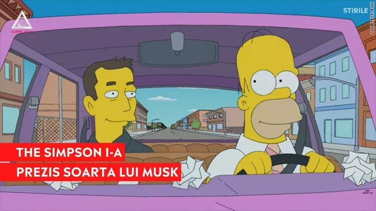 The Simpson a prezis ca Musk va cumpara Twitter