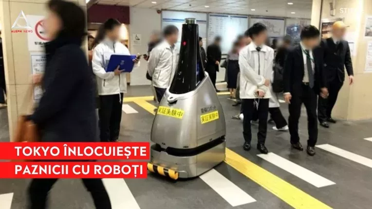 Tokyo inlocuieste agentii de paza cu roboti