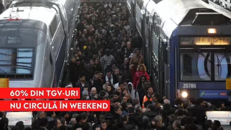 Traficul trenurilor din Franta este perturbat