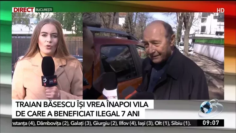 Traian Basescu isi vrea inapoi vila de la RA-APPS de care a beneficiat ilegal sapte ani