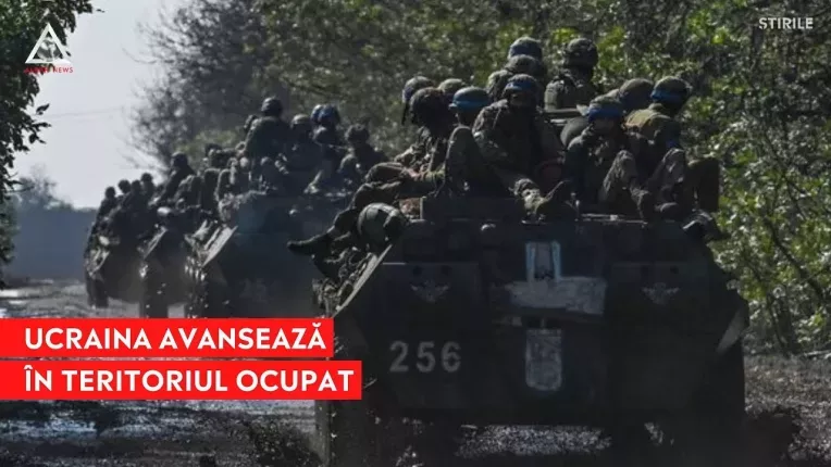 Trupele ucrainene avanseaza, Rusia ramane fara baterii