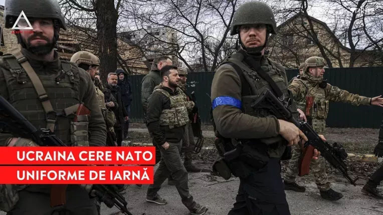 Ucraina cere NATO 200.000 de uniforme de iarna si corturi