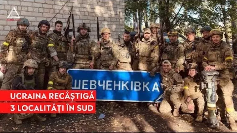 Ucraina elibereaza noi teritorii in sud