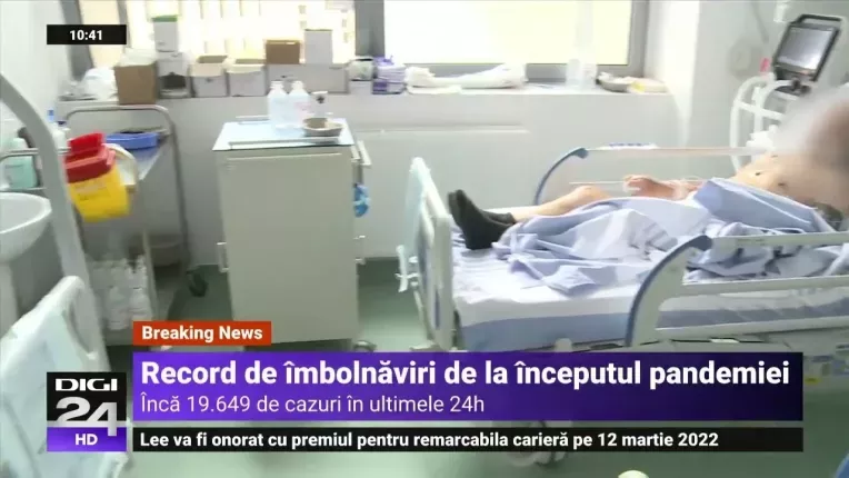 Un nou record de infectari cu coronavirus, de la debutul pandemiei