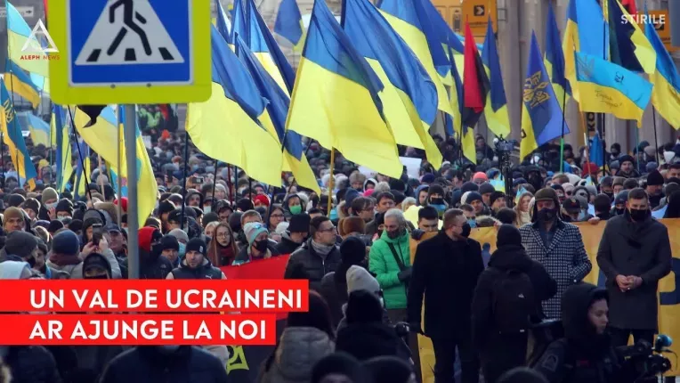 Un val de refugiati din Ucraina ar putea ajunge in Romania