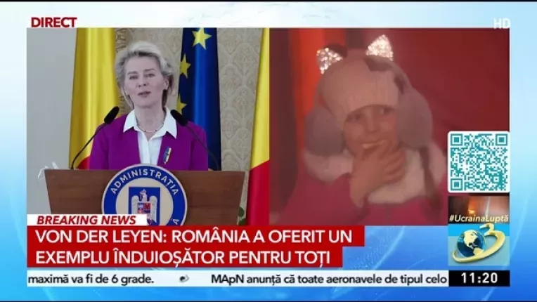 Ursula von der Leyen: Vom institui sanctiuni foarte dure impotriva conducerii ruse