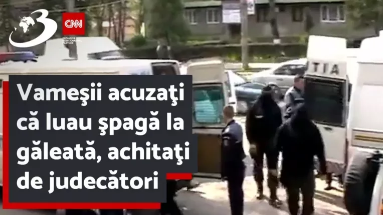 Vamesii acuzati ca luau spaga la galeata, achitati de judecatori. Lovitura pentru procurorii DNA
