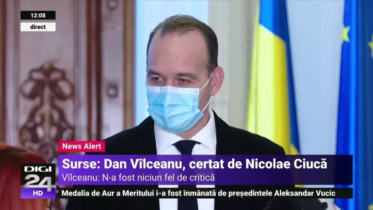 Vilceanu spune ca nu a fost criticat de Ciuca pentru reprosurile aduse ministrilor PSD