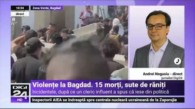 Violente in Irak dupa ce influentul lider Moqtada al-Sadr si-a anuntat "retragerea definitiva"