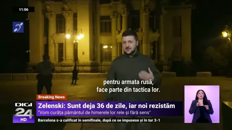 Volodimir Zelenski a concediat doi generali ucraineni, pe motiv ca sunt "tradatori"