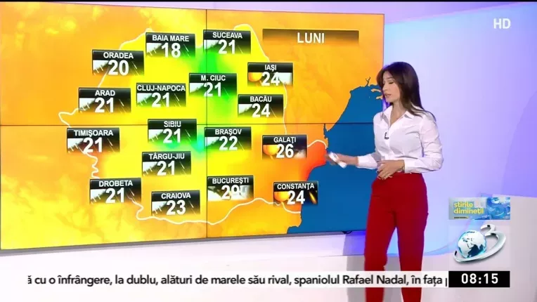 Vreme mai calda decat normalul perioadei. Prognoza meteo pentru saptamana in curs