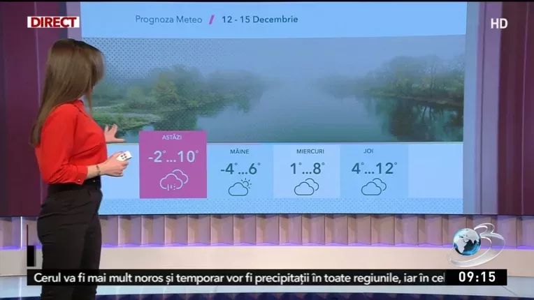 Vremea se schimba radical in Romania. Temperaturi minime de -12 grade