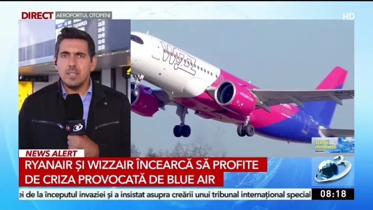 Wizz Air anunta tarife speciale pentru pasagerii Blue Air: Vesti proaste de la Blue?