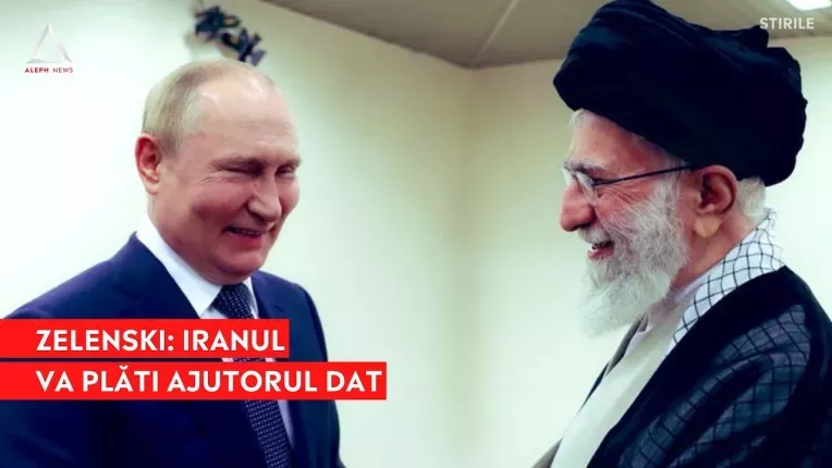 Zelenski acuza Iranul pentru prelungirea razboiului