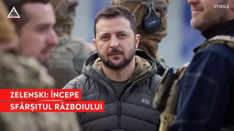 Zelenski anunta ca incepe sfarsitul razboiului