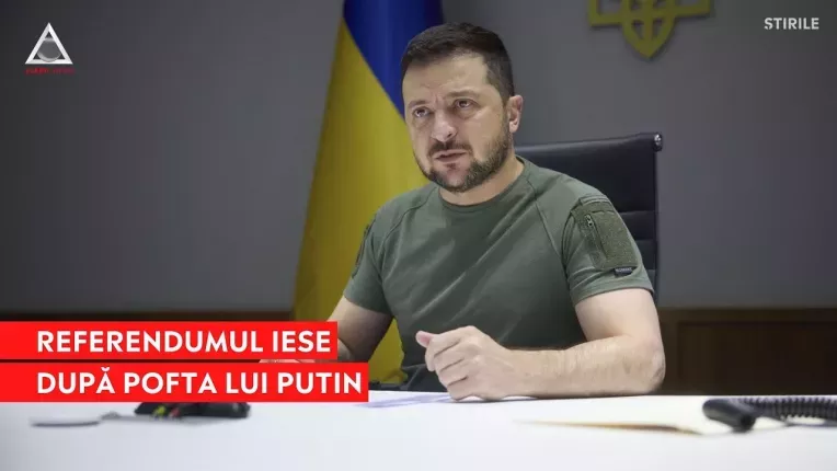 Zelenski comenteaza rezultatele referendumurilor