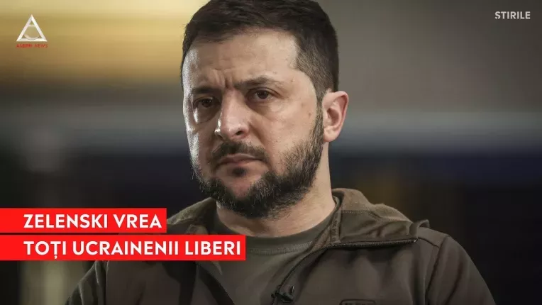 Zelenski, mesaj pentru rusi: "Capitulati in fata ucrainenilor"