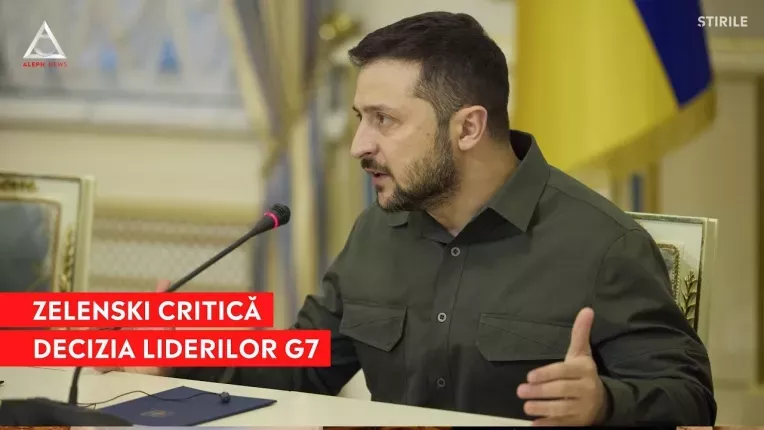 Zelenski nu este de acord cu hotararea Australiei si a liderilor G7