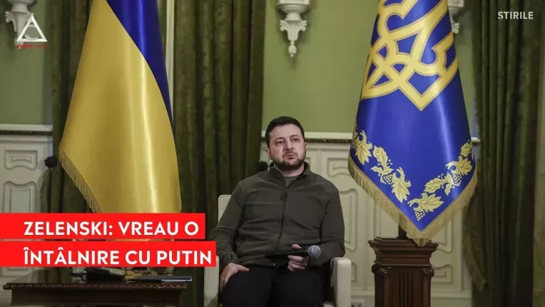 Zelenski vrea sa discute personal cu Putin